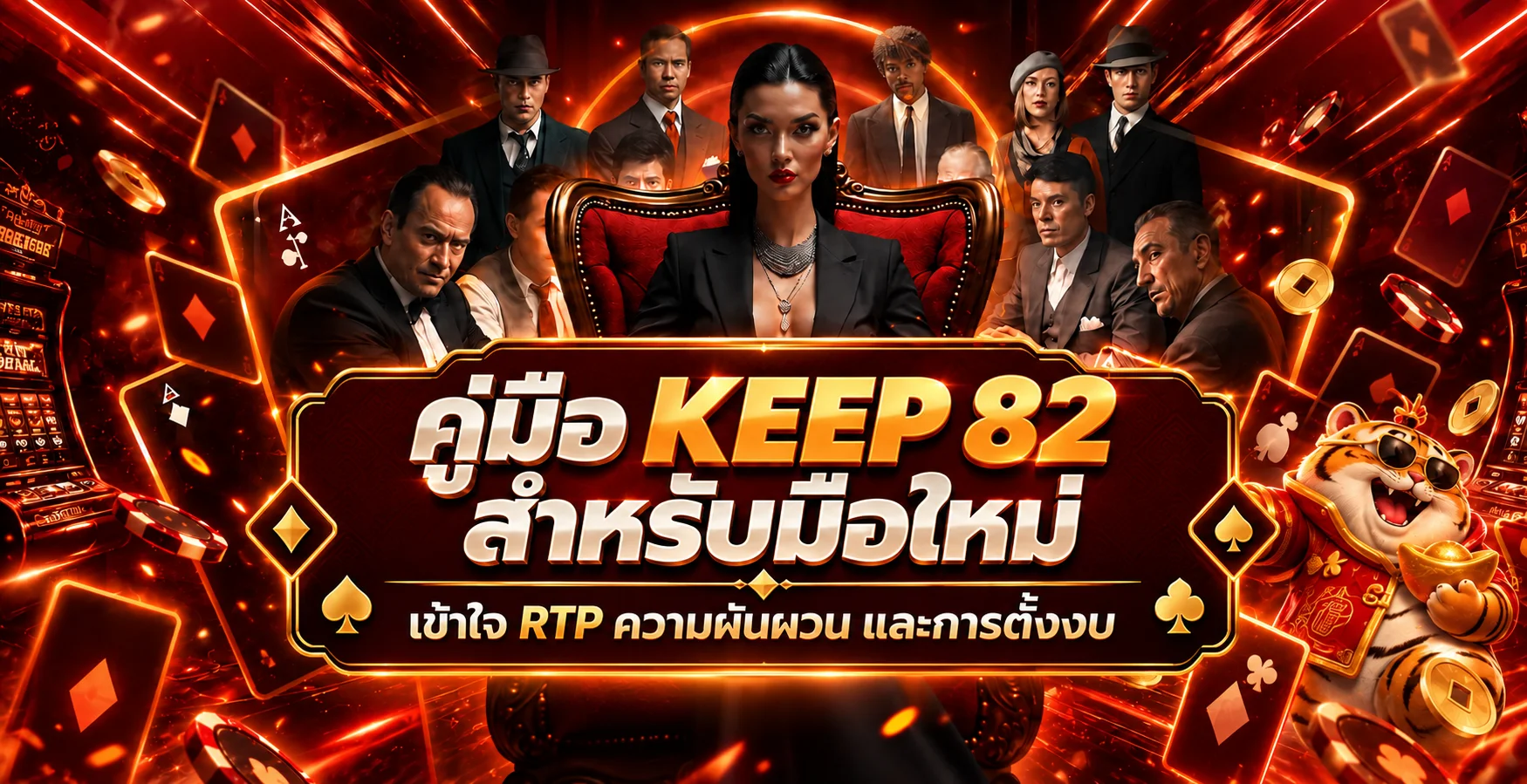 KEEP 82 คู่มือมือใหม่ | RTP ความผันผวน งบ